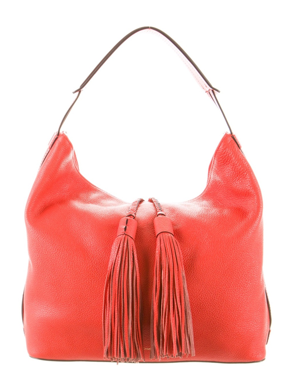 Rebecca Minkoff Isabel Tassels Red Hobo Bag